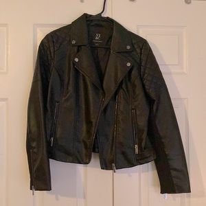 Faux leather Moto jacket